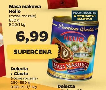 Netto Masa makowa Helio oferta