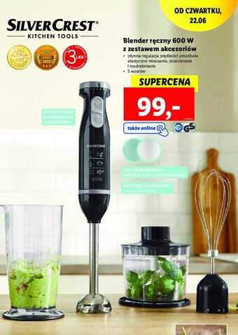 Lidl Blender ręczny 600 w oferta
