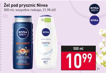 Stokrotka Żel pod prysznic Nivea 500ml oferta