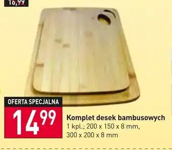 Stokrotka Komplet desek bambusowych oferta