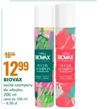 SuperPharm Biovax suche szampony do włosów 200ml oferta