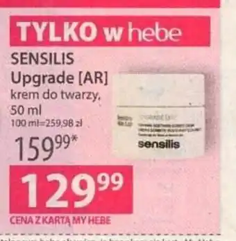 Hebe Sensilis Upgrade krem do twarzy 50ml oferta