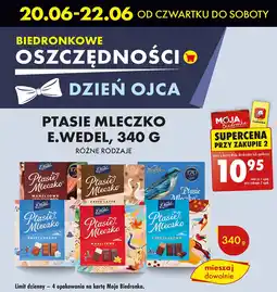 Biedronka Czekoladki waniliowe w mocno gorzkiej czekoladzie oferta
