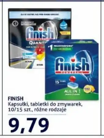 Blue Stop Finish kapsułki, tabletki do zmywarek 10-15 szt. oferta