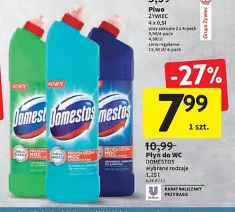 Intermarche Płyn Domestos 1,25l oferta