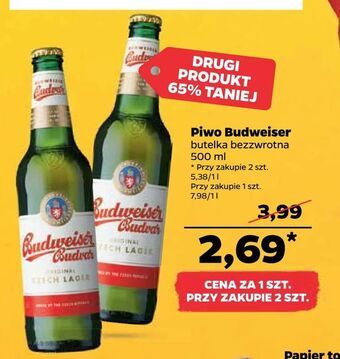 Netto Piwo Budweiser oferta