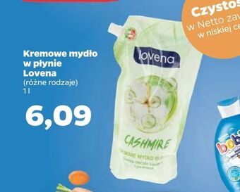 Netto Kremowe mydło w płynie Lovena oferta