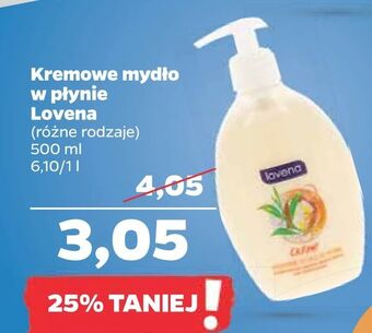 Netto Kremowe mydło w płynie Lovena oferta