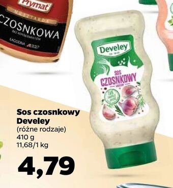 Netto Sos czosnkowy Develey oferta