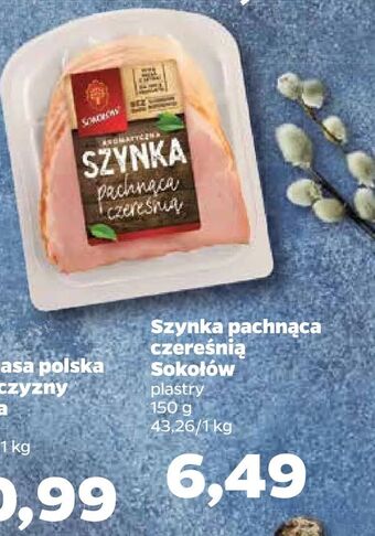 Netto Szynka pachnąca czereśnią Sokołów oferta