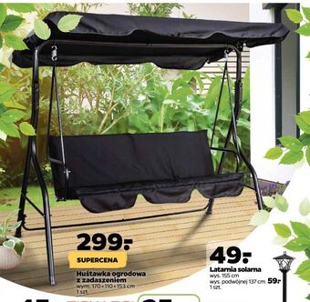 Netto Huśtawka ogrodowa z zadaszeniem oferta