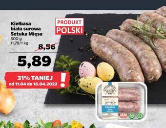 Netto Kiełbasa biała surowa Sztuka Mięsa oferta