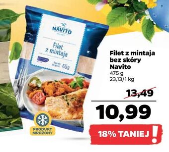 Netto Filet z mintaja bez skóry Navito oferta