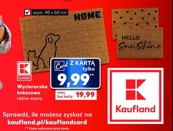 Kaufland Wycieraczka 40 x 60 cm oferta