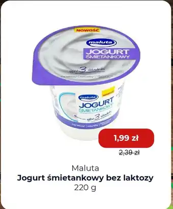 Netto Jogurt śmietankowy bez laktozy 220g oferta