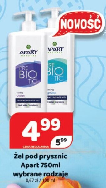 Delfin Żel pod prysznic Apart 750ml oferta