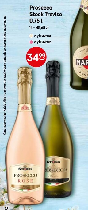 Żabka Prosecco Stock Treviso 0,75l oferta