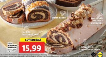 Lidl Makowiec premium 600g oferta