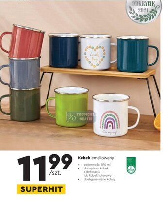 Biedronka Kubek emaliowany oferta
