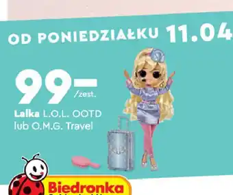 Biedronka Lalka o.m.g travel oferta