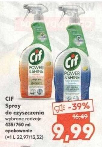 Kaufland Cif Spray do czyszczenia 435-750ml oferta