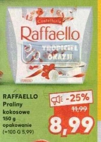 Kaufland Raffaello Praliny kokosowe 150g oferta
