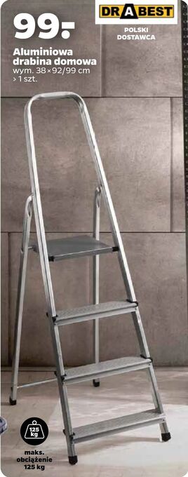 Netto Aluminiowa drabina domowa oferta