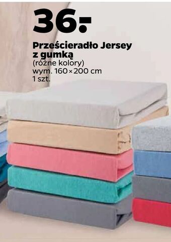 Netto Prześcieradło Jersey z gumką oferta