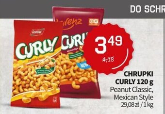 Duży Ben Chrupki Curly 120g oferta
