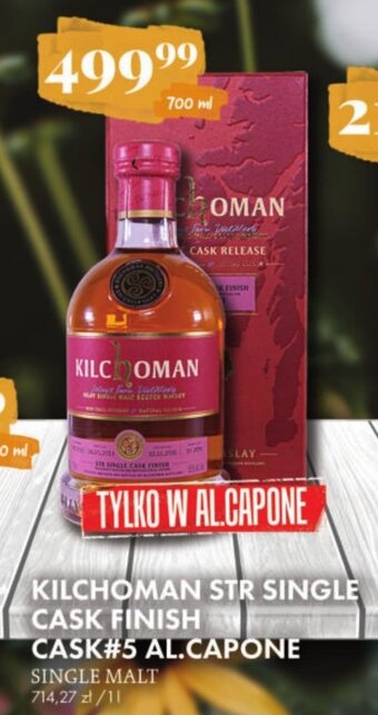 Al.Capone Kilchoman STR Single Cask Finish 700ml oferta