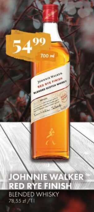 Al.Capone Johnnie Walker Red Rye Finish 700ml oferta