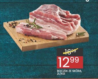 Wafelek Boczek ze skórą 1kg oferta