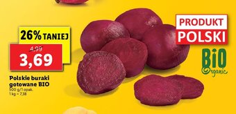 Lidl Buraki gotowane 1 SZT 500 G oferta