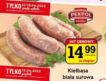 Gram Market Kiełbasa biała surowa 1kg oferta