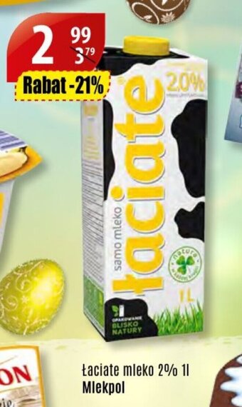 API MARKET Łaciate mleko 2% 1l oferta