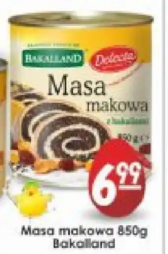 Masa makowa 850g Bakalland