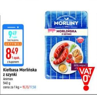 E.Leclerc Kiełbasa Morlińska z szynki 540g oferta