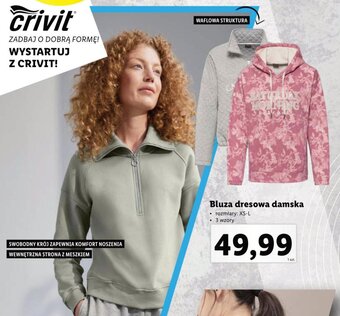 Lidl Bluza dresowa damska oferta