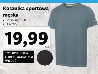 Lidl Koszulka sportowa męska oferta