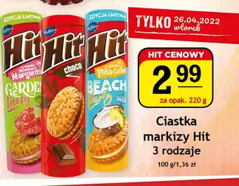 Gram Market Ciastka markizy Hit 3 rodzaje 220g oferta