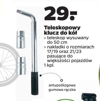 Netto Teleskopowy klucz do kół oferta