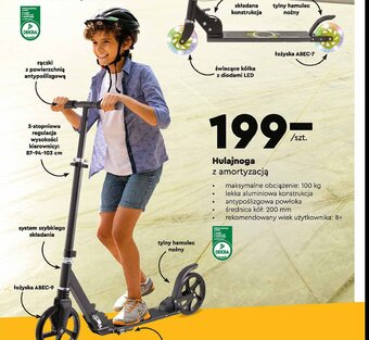 Biedronka Hulajnoga z amortyzacją oferta