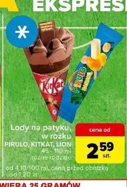 Biedronka Rożek 1 SZT 110 ML oferta