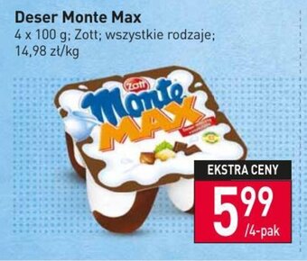 Stokrotka Deser Monte Max 4x100g oferta