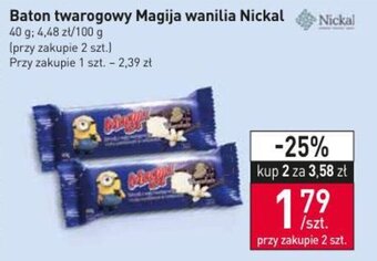 Stokrotka Baton twarogowy Magija 40g oferta