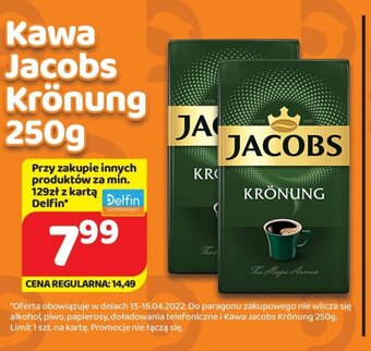 Delfin Kawa Jacobs Kronung 250g oferta