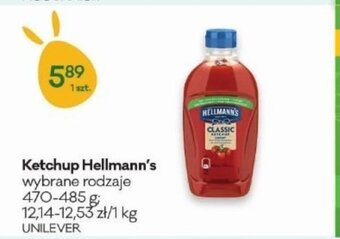 Groszek Ketchup Hellmann's 470-485g oferta