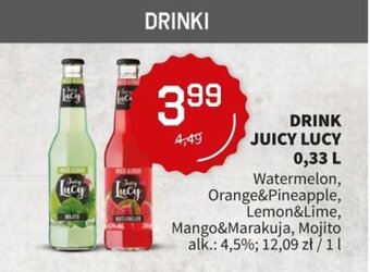 Duży Ben Drink Juicy Lucy 0,33l oferta