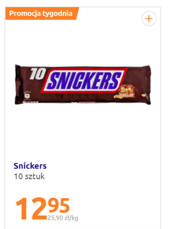Action Snickers oferta