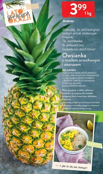Intermarche Ananas 1kg oferta